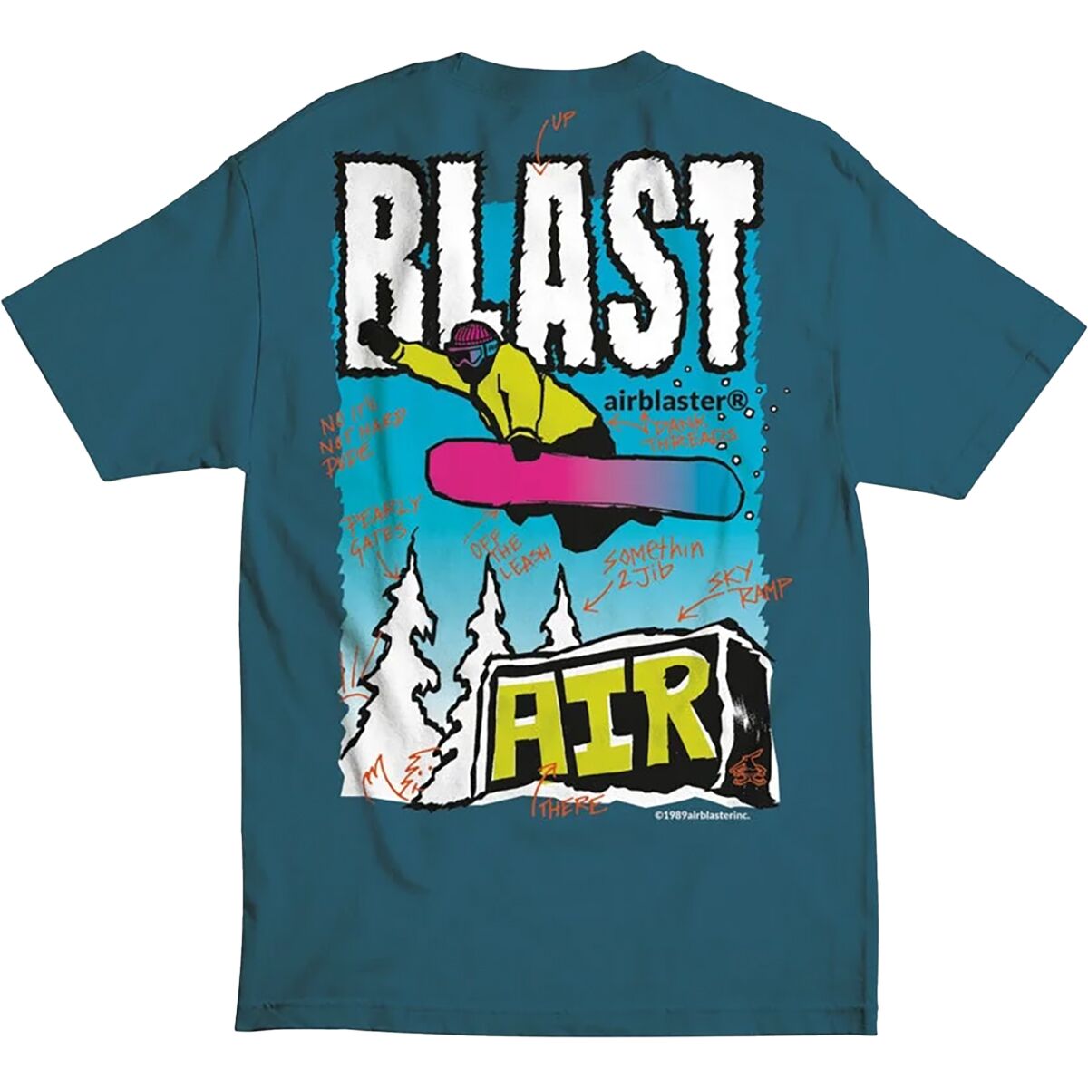 Airblaster Style Correct Short Sleeve T Shirt Men s Men