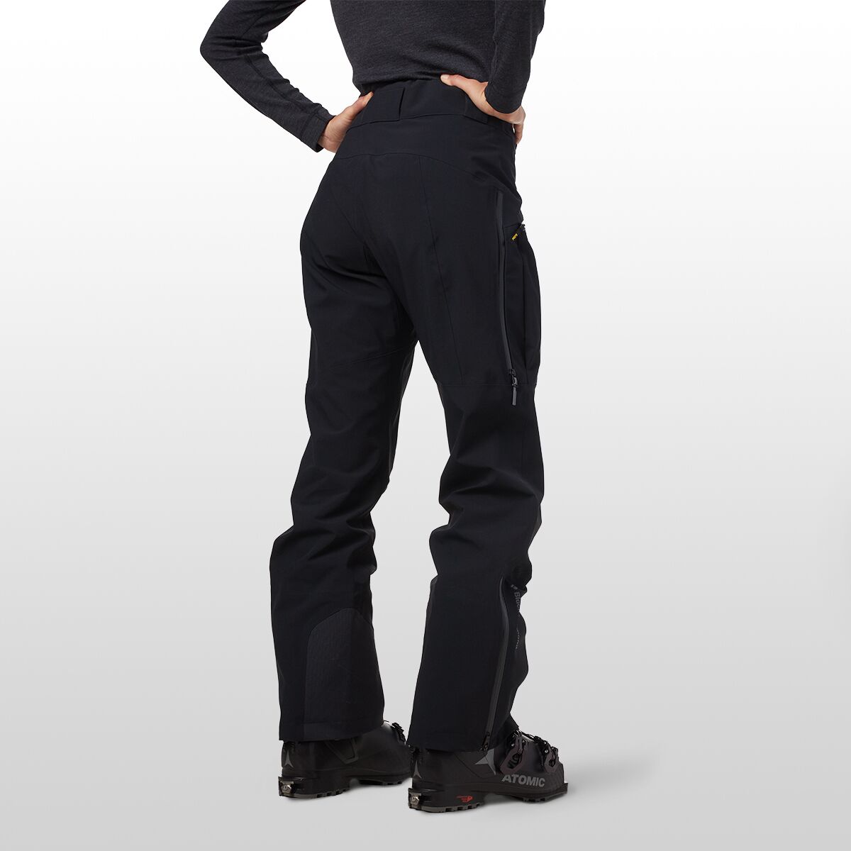 Poivre Blanc Mechanical Stretch Ski Pants Black Women's ski trousers :  Snowleader