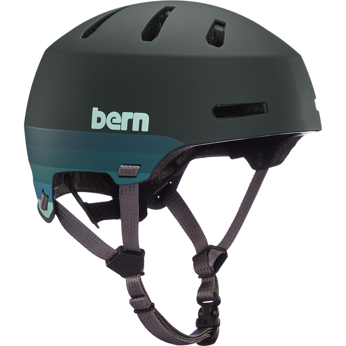 Bern Macon 2.0 MIPS Matte Black w, Casco snowboard