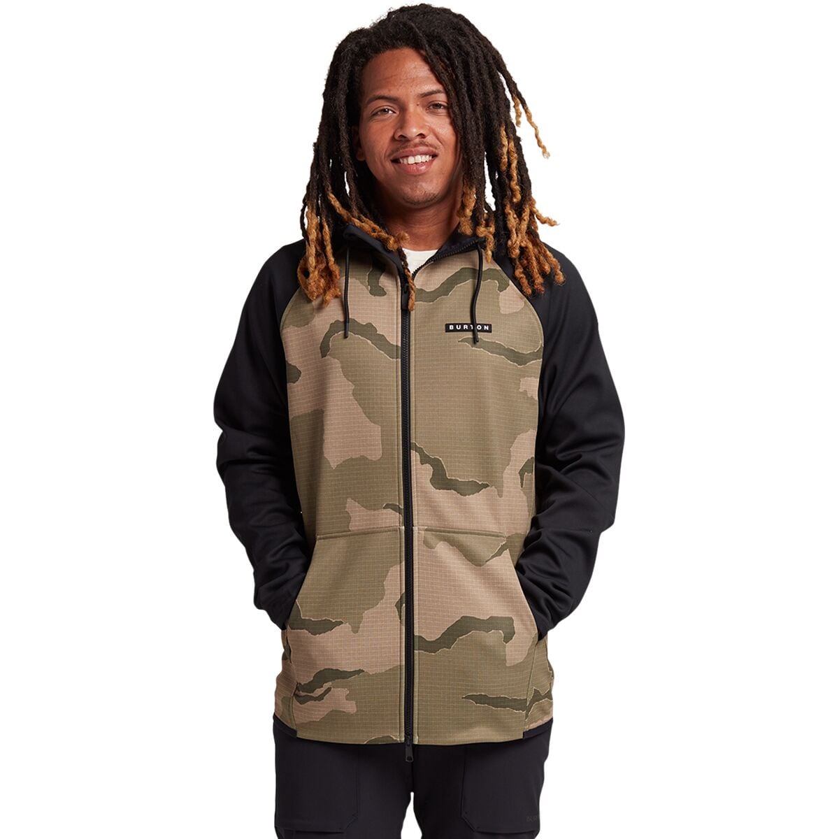 Burton crown best sale bonded zip hoodie