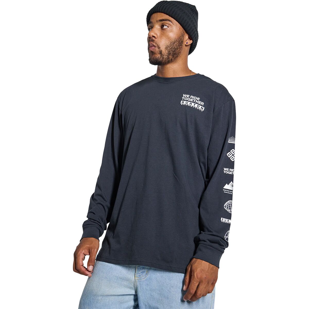 Burton Woodmere Long Sleeve T Shirt Men s Men