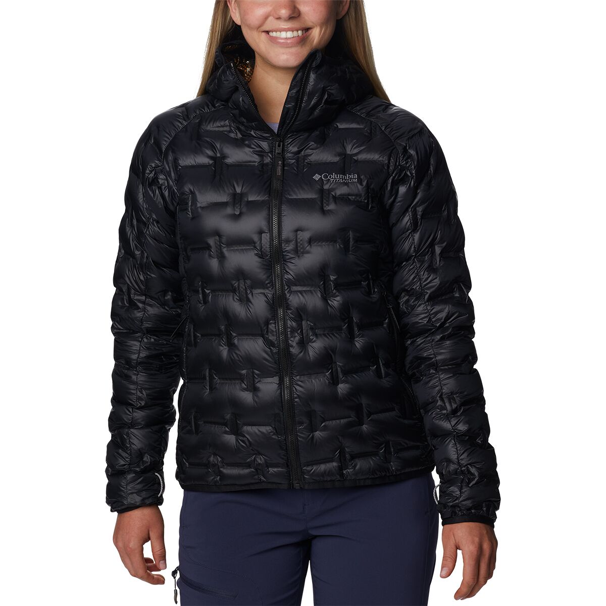 Columbia Titanium 3d Omni Heat Women's Down Filled Hooded Jacket