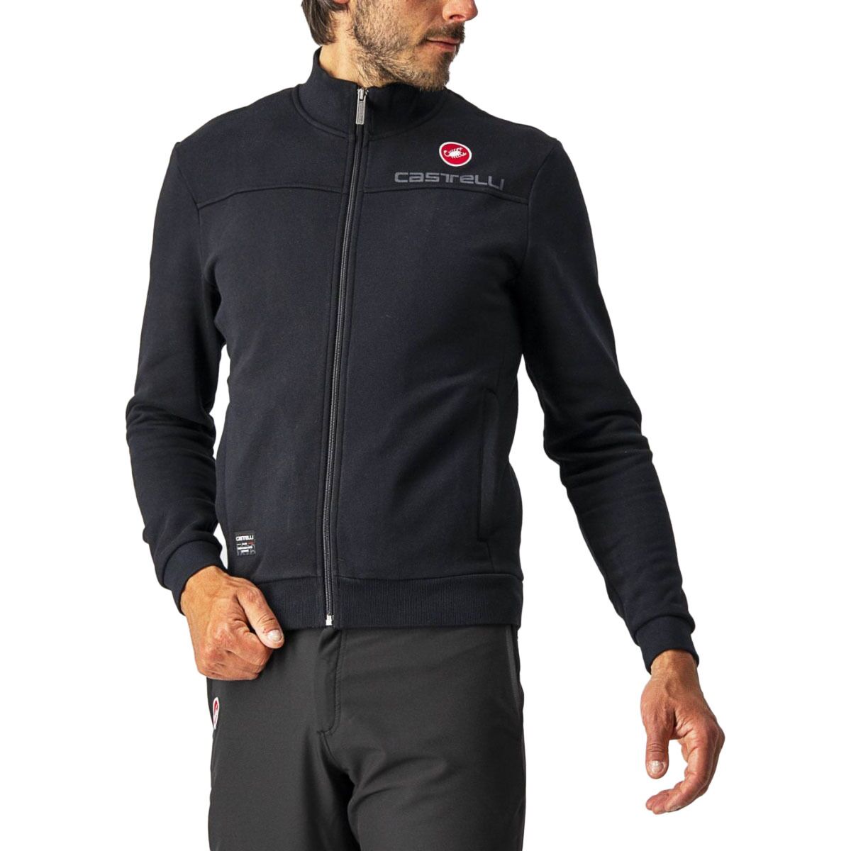 Castelli milano best sale full zip fleece