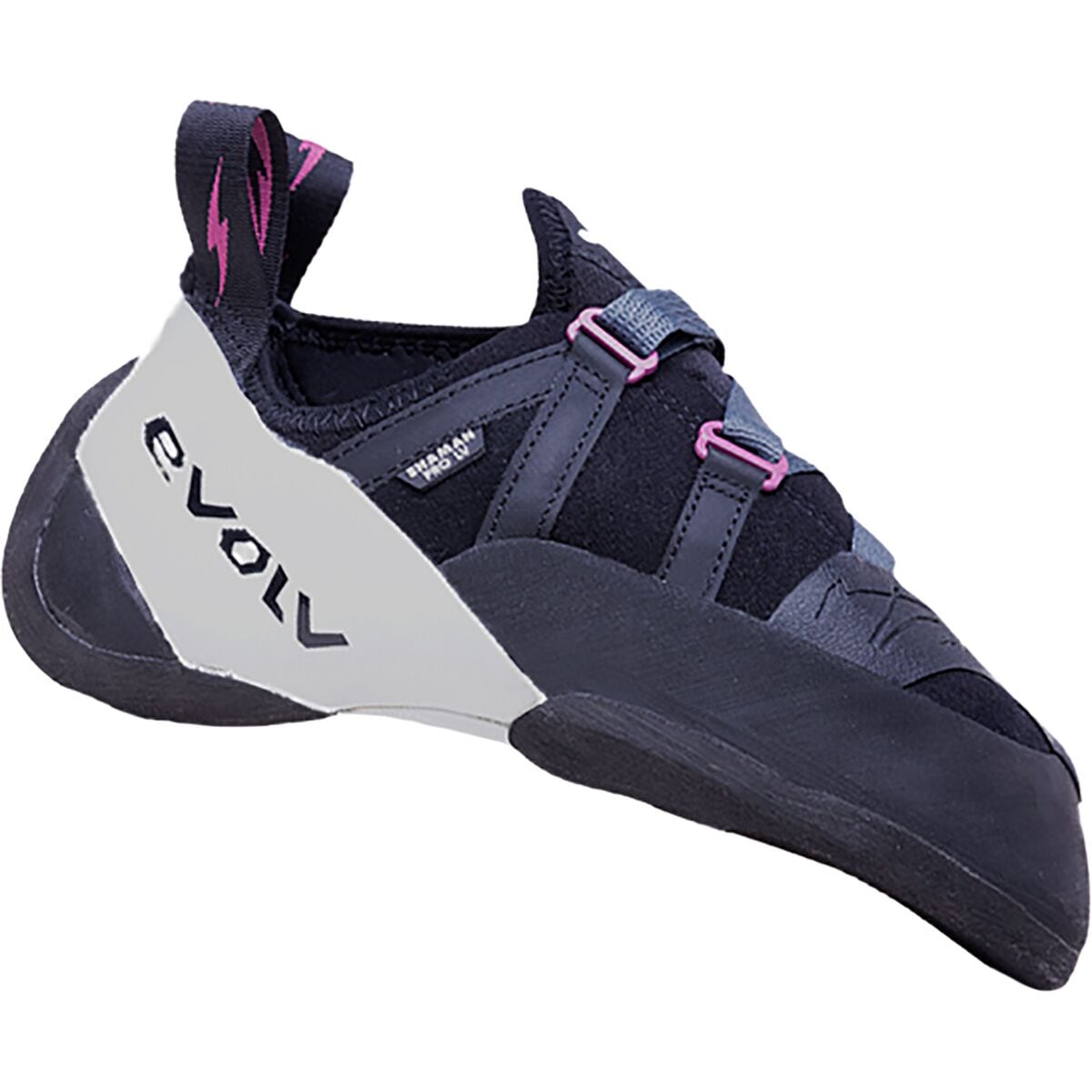 Evolv Phantom LV Climbing Shoes - White/Black 7