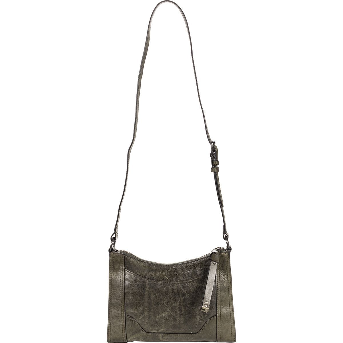 Frye melissa cheap zip crossbody ice