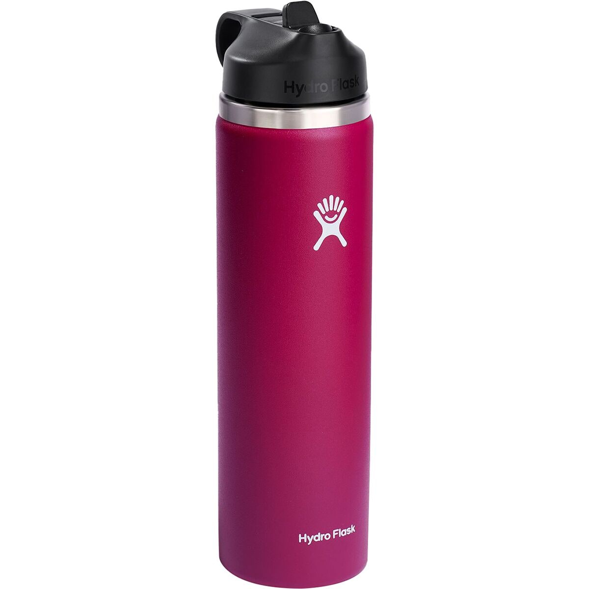 Hydro Flask 24oz Wide Mouth + Straw Lid - Hike & Camp