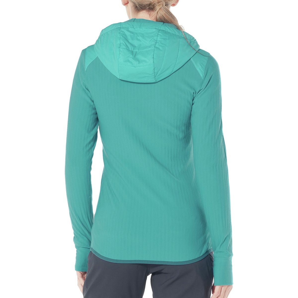 Icebreaker Descender Hybrid Half Zip Hooded Jacket - Women's