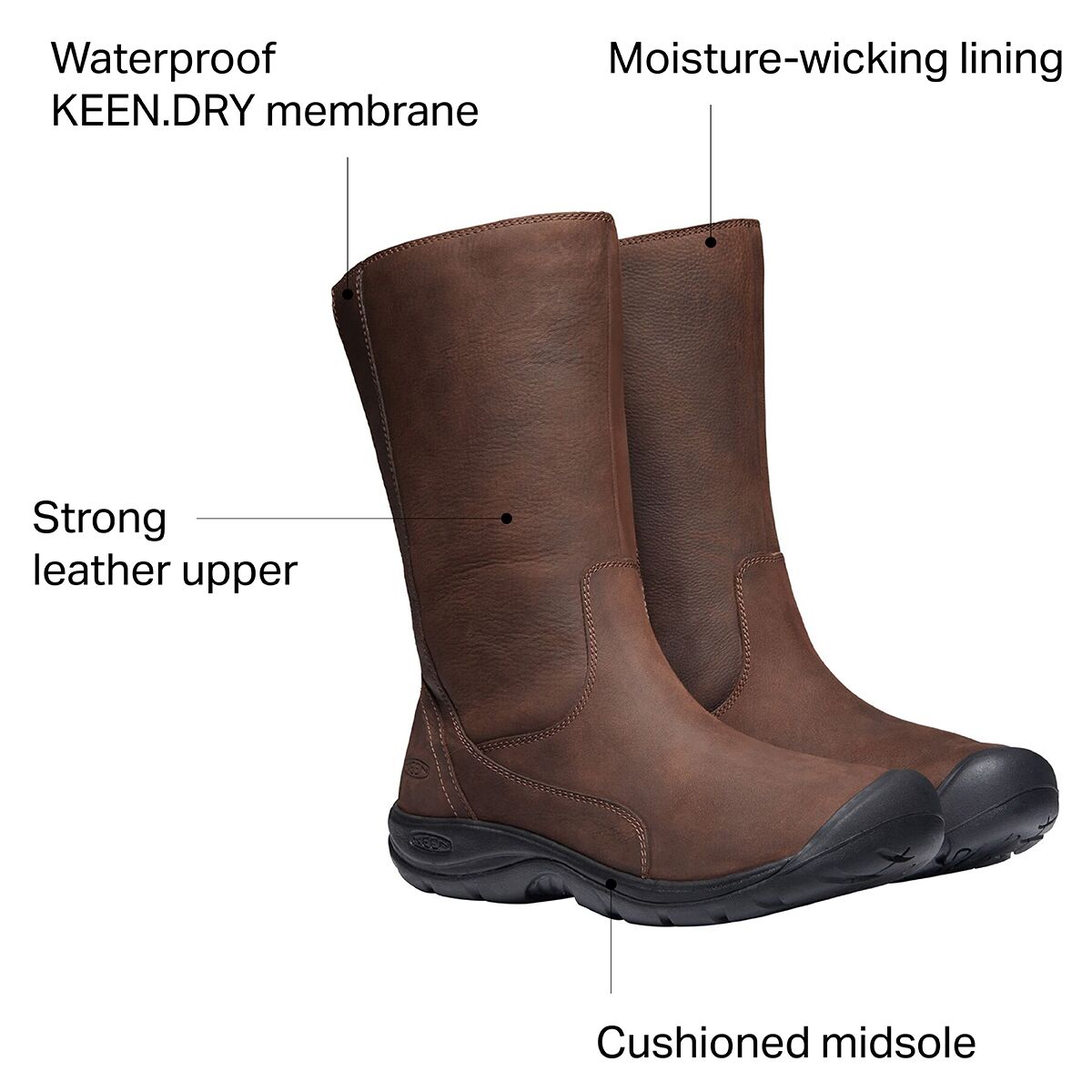 Women's presidio ii hot sale waterproof zip boot