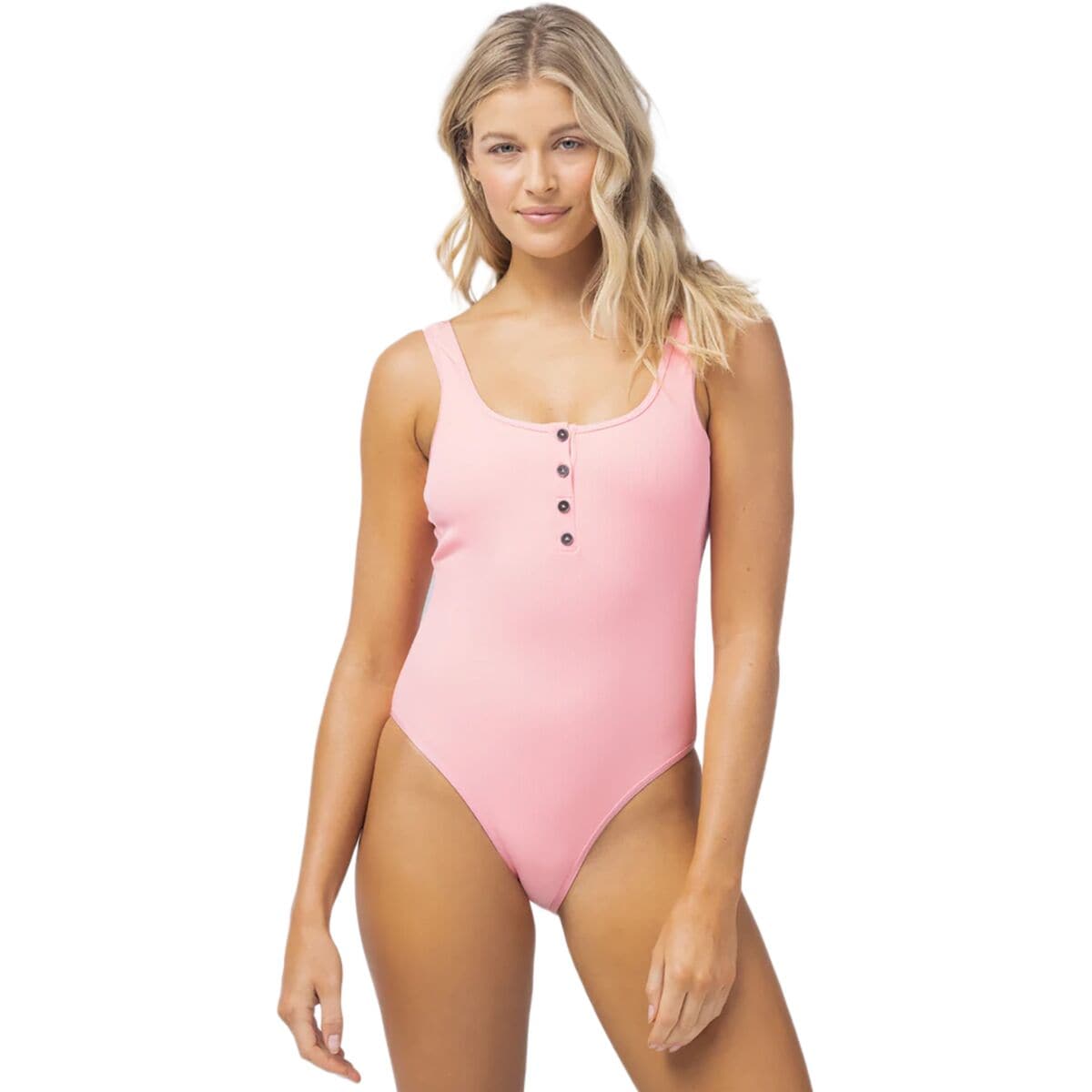 ribbed float on one piece swimsuit