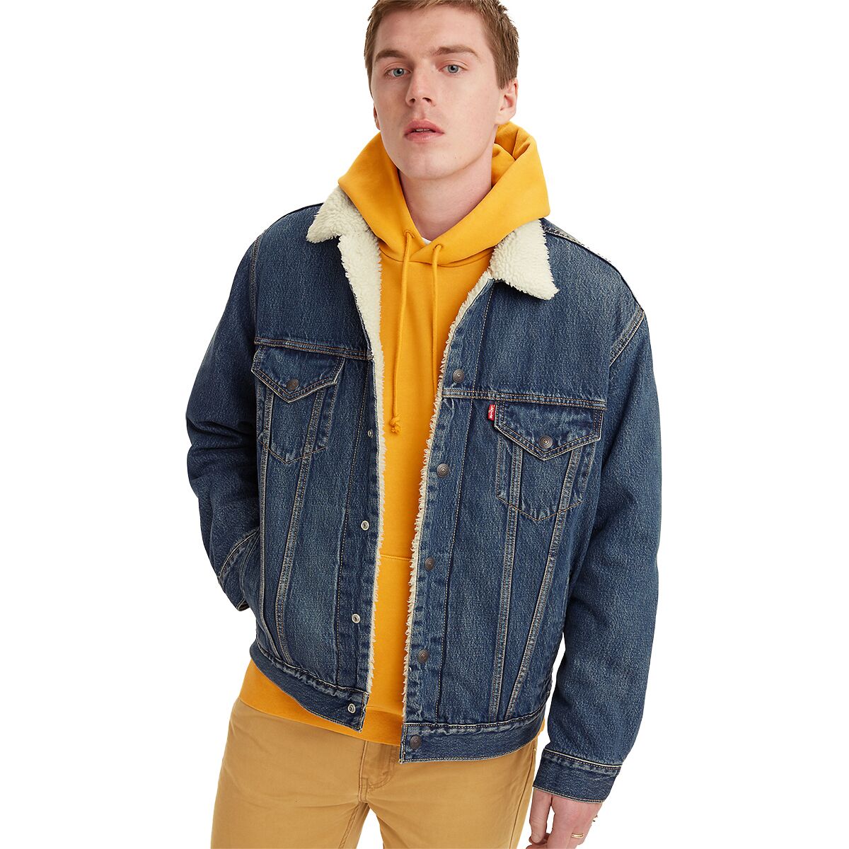 Levi's youngstown shop sherpa trucker jacket