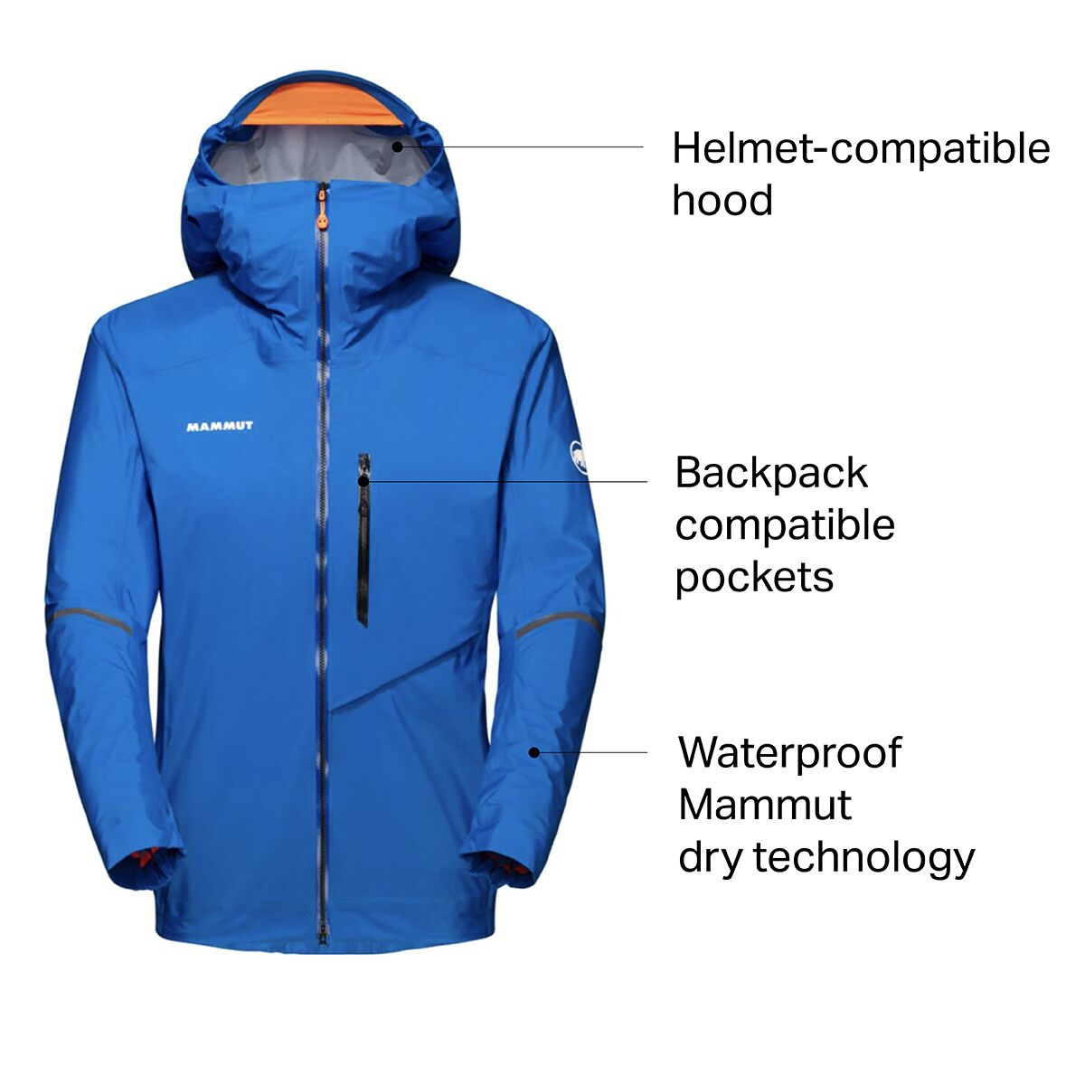 Mammut Nordwand Light HS Hooded Jacket - Men's - Men