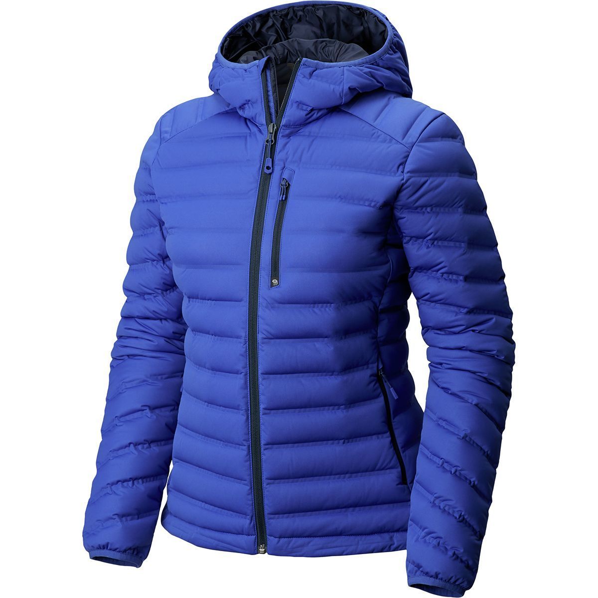 Mountain hardwear stretchdown clearance hooded jacket blue spruce