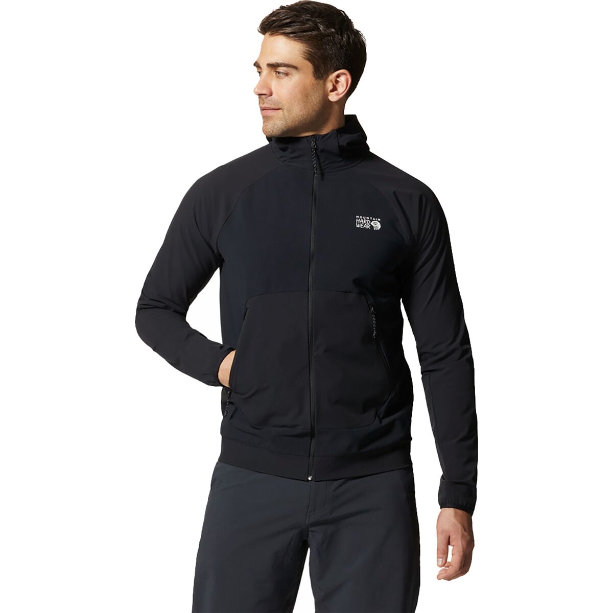 Mountain Hardwear Men's Polartec Power Grid Half Zip Jacket