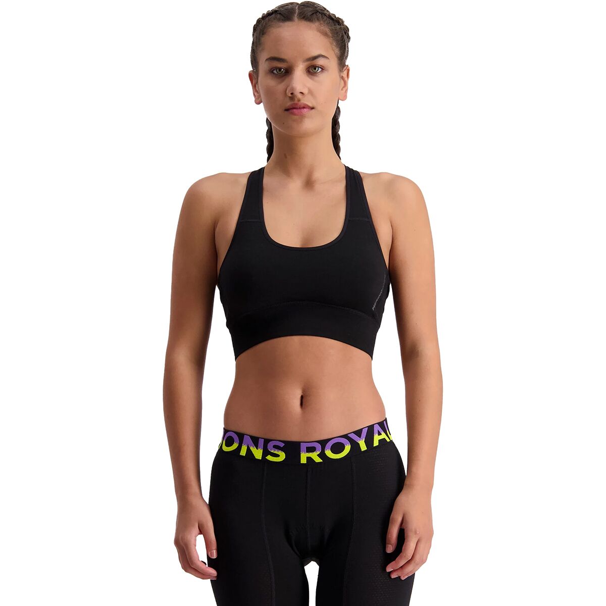 Mons royale Stella X-Back Sports Bra Purple