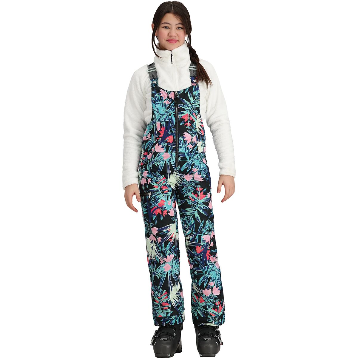 Roxy Lola Girls Bib Ski Pants - Fair Aqua