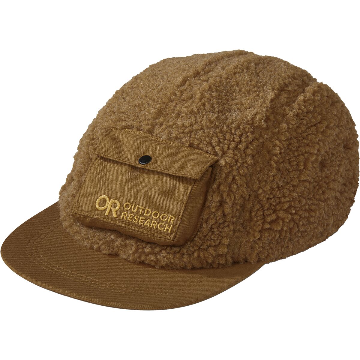 Baseball cap with store pocket