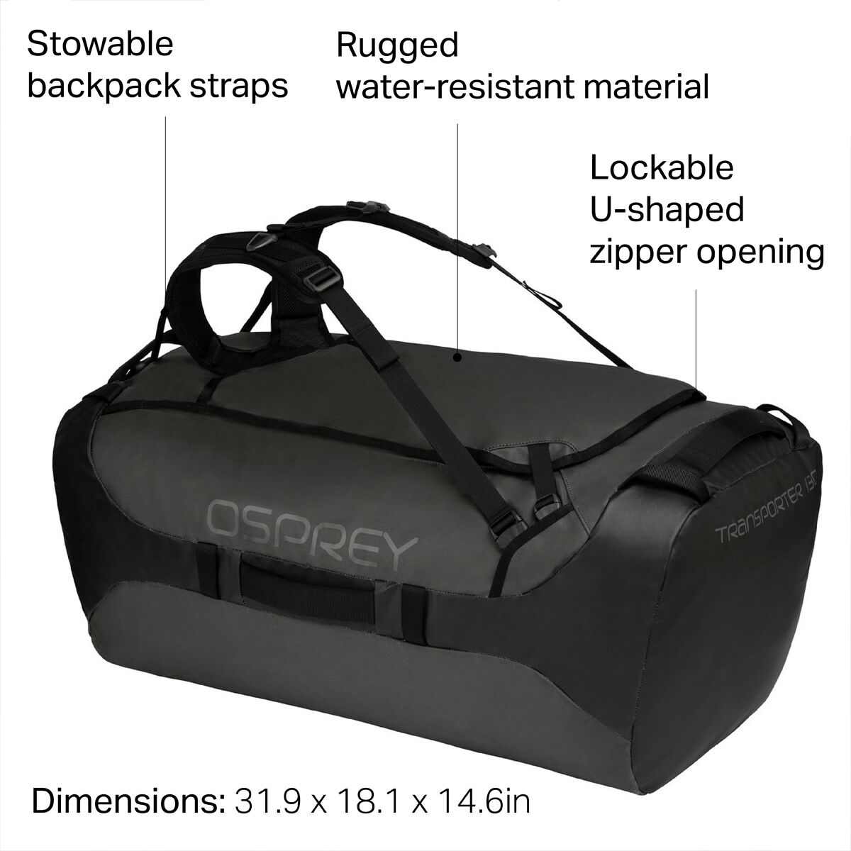 Osprey 130l transporter hotsell