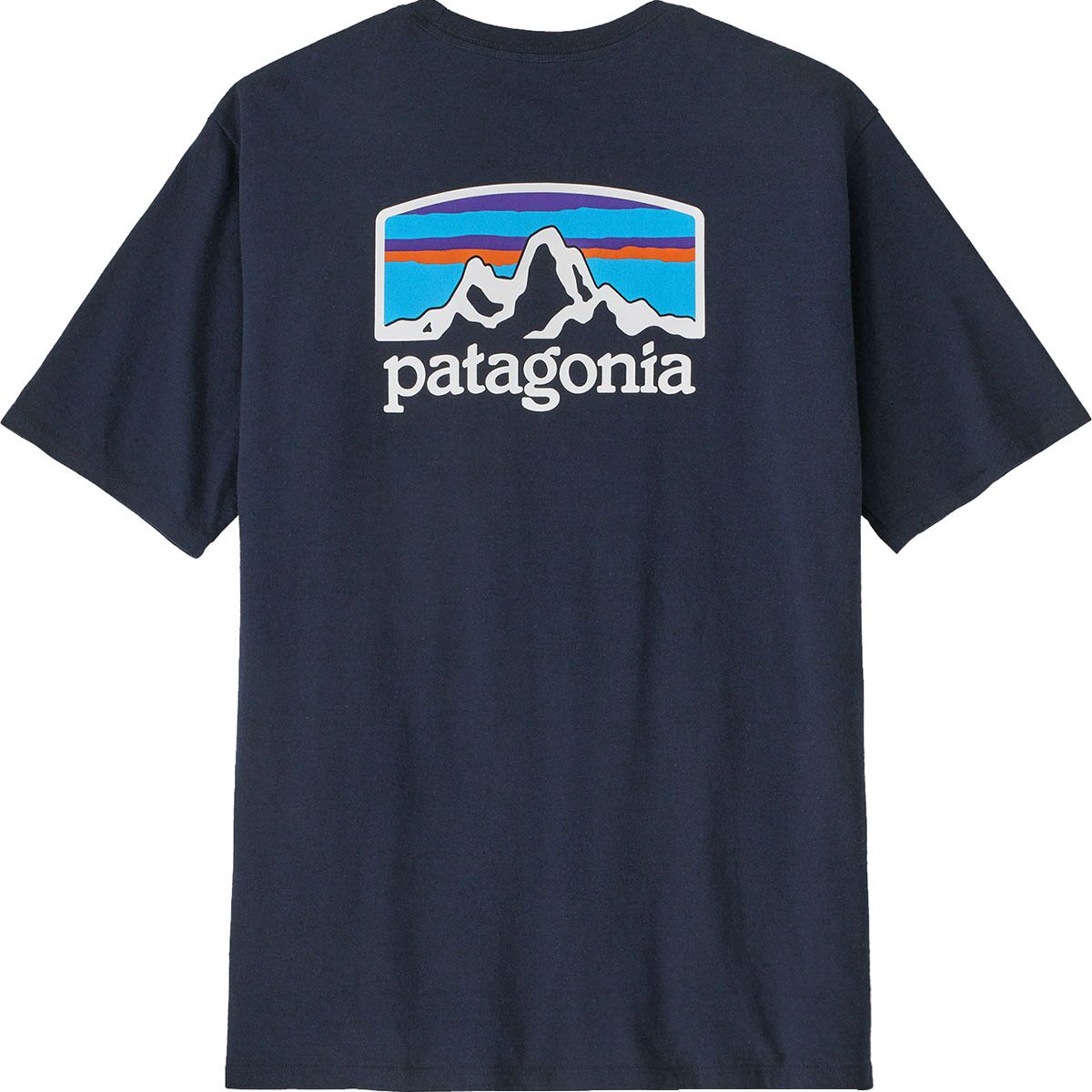 Patagonia Fitz Roy Horizons Long Sleeve Responsibili-Tee - Men's Black XXL