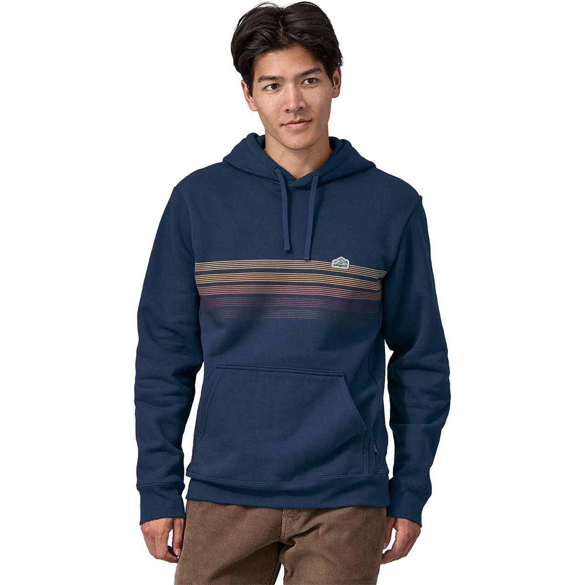 Patagonia line logo ridge best sale uprisal hoody