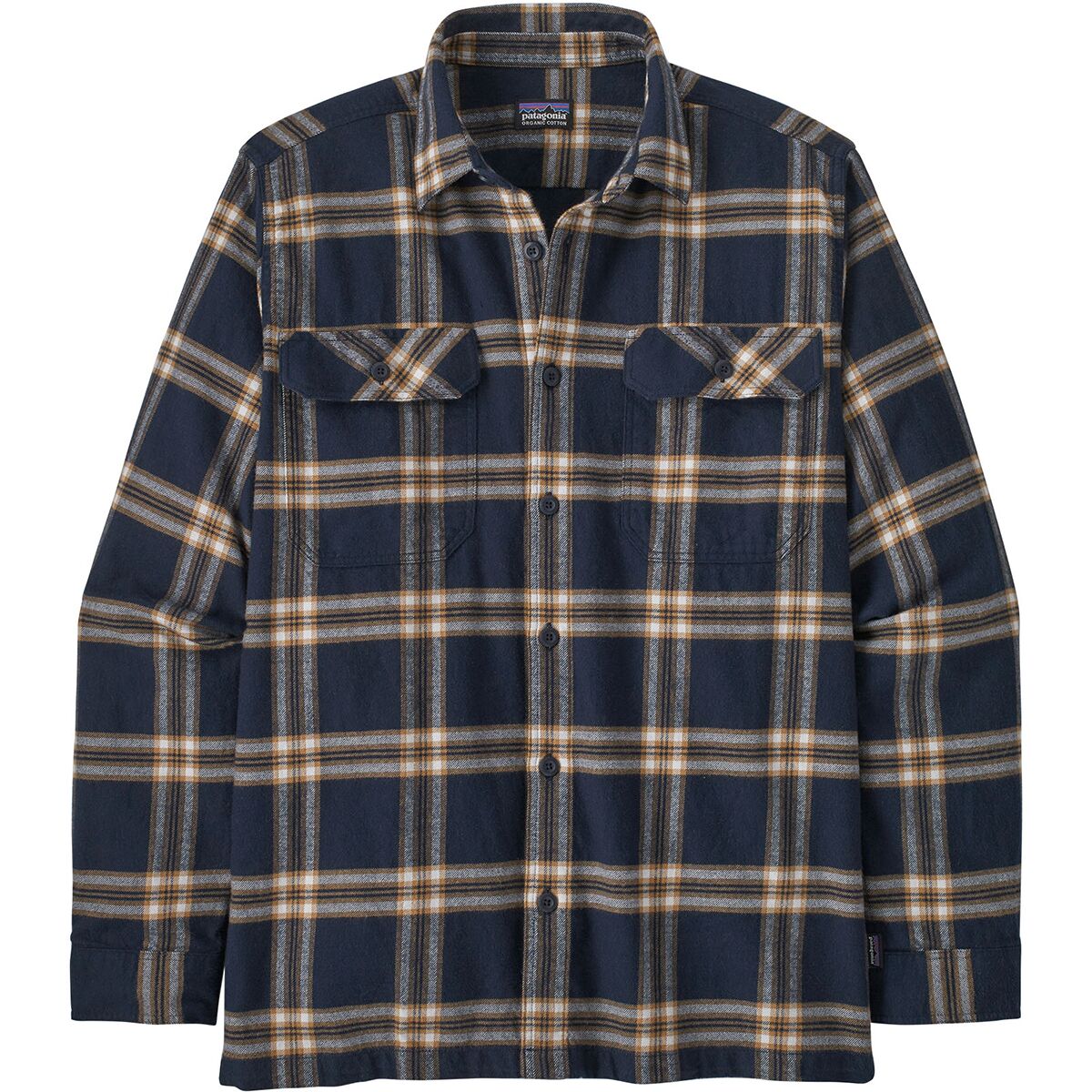 Patagonia Long-Sleeved Organic Cotton Midweight Fjord Men's Flannel Shirt, XC / Apparel