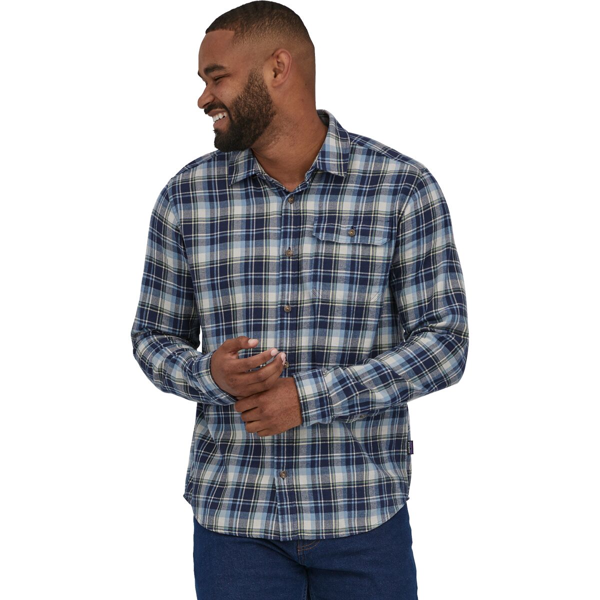 Patagonia Long-Sleeve Cotton in Conversion Fjord Flannel Shirt