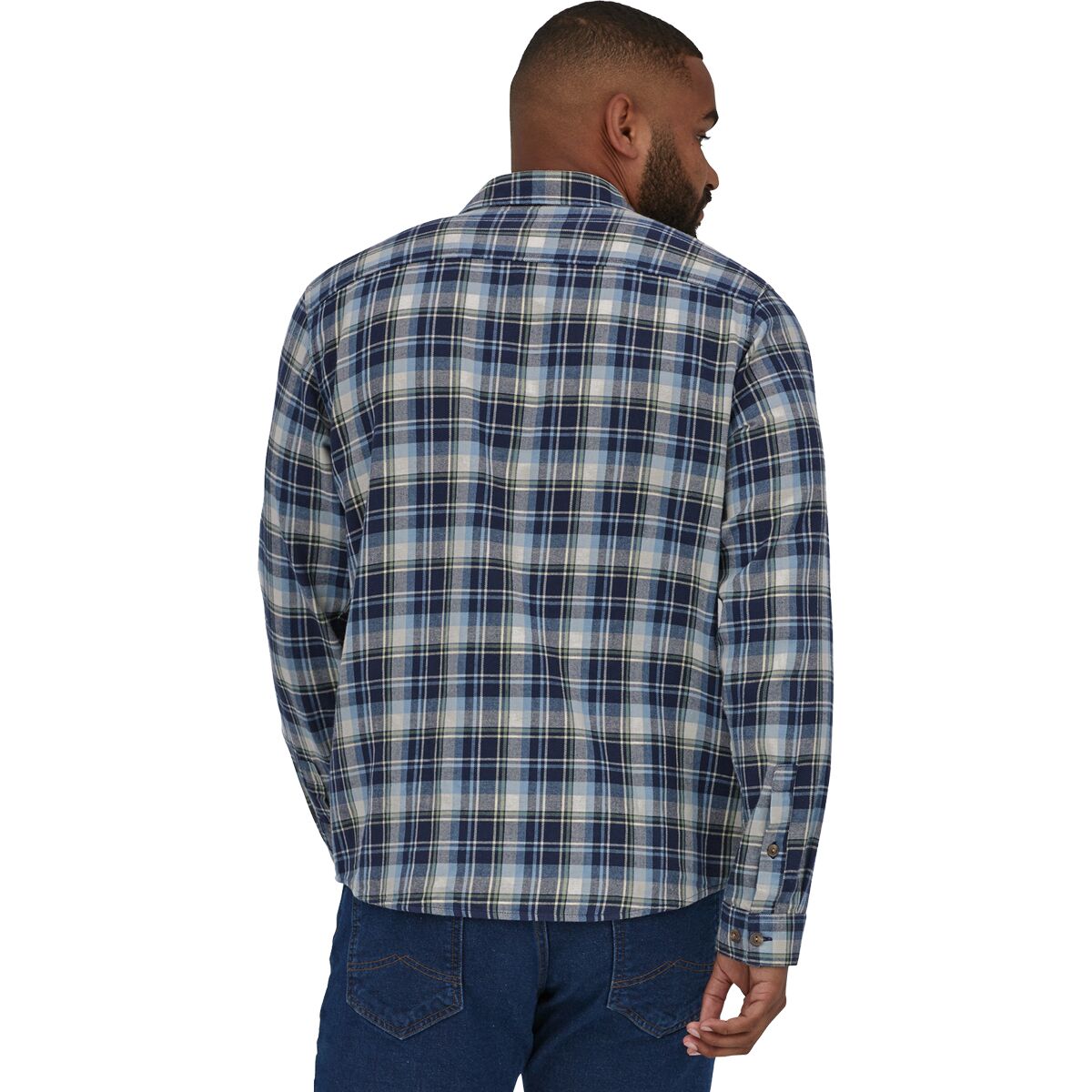 Men's Long-Sleeved Cotton in Conversion Lightweight Fjord Flannel Shirt