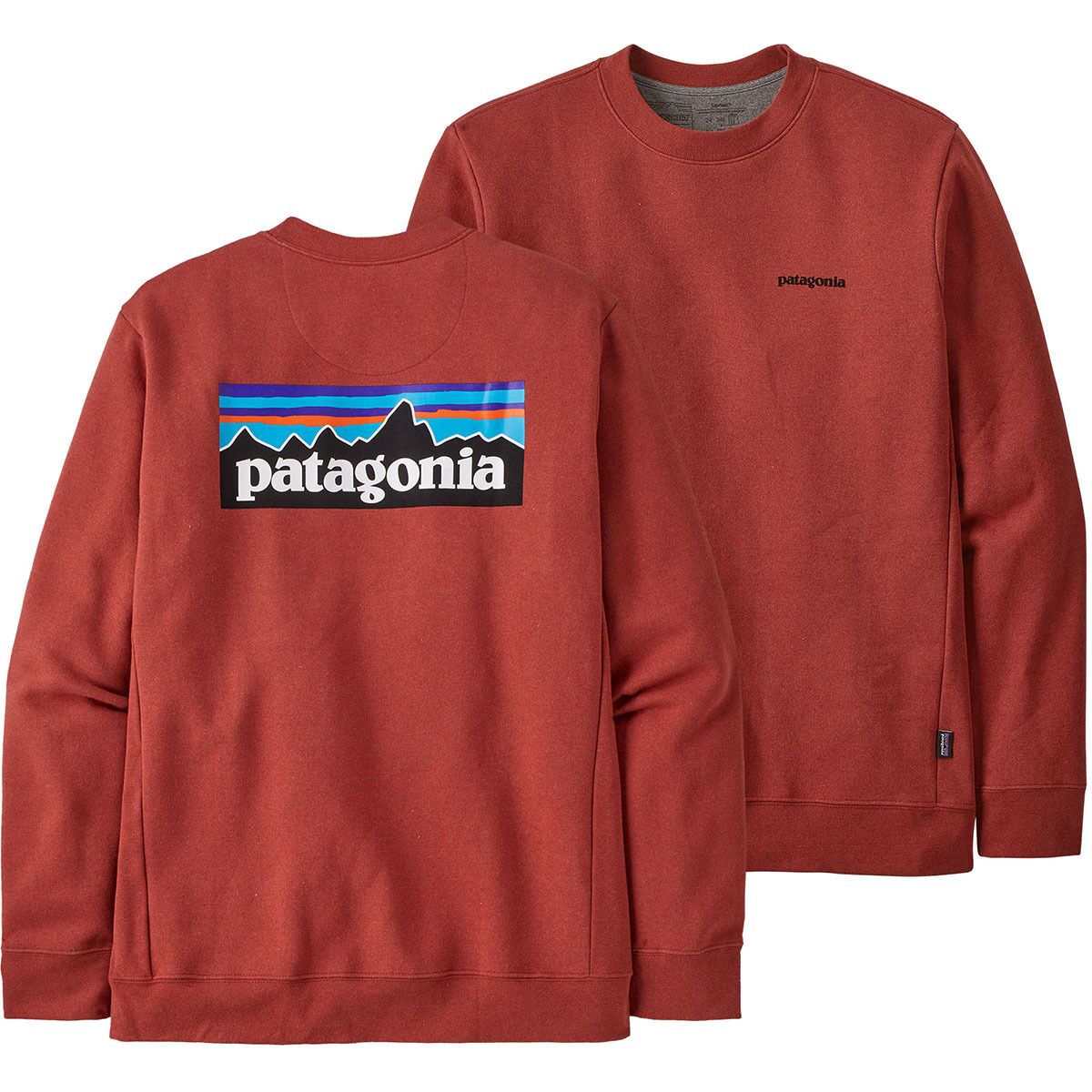 Red on sale patagonia sweatshirt