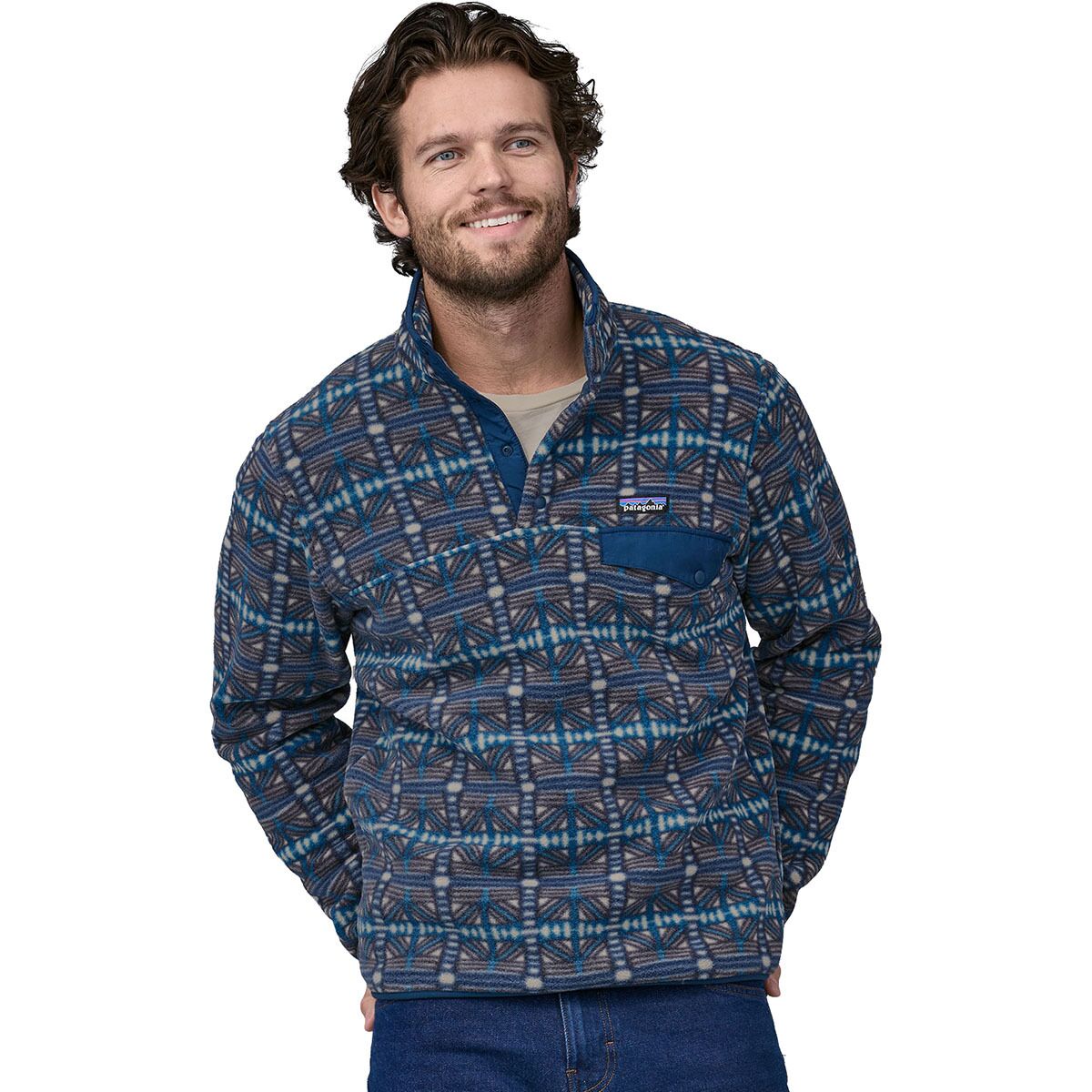 Just got my Downdrift Jacket in Smolder Blue : r/PatagoniaClothing