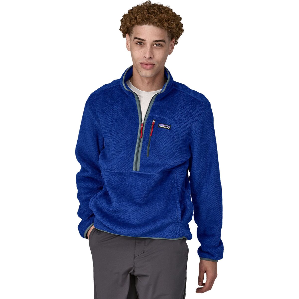 Patagonia fuzzy 2024 half zip