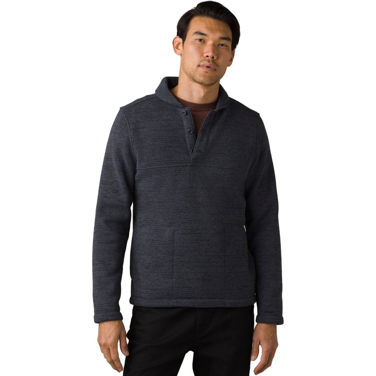 Prana men's clearance hooded henley sweater