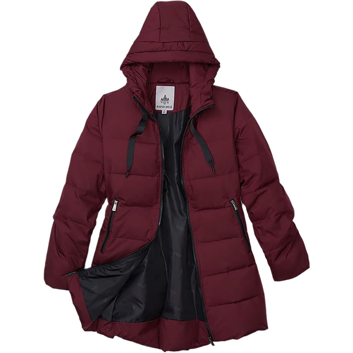 rainforest quilted walker insulated jacket women's