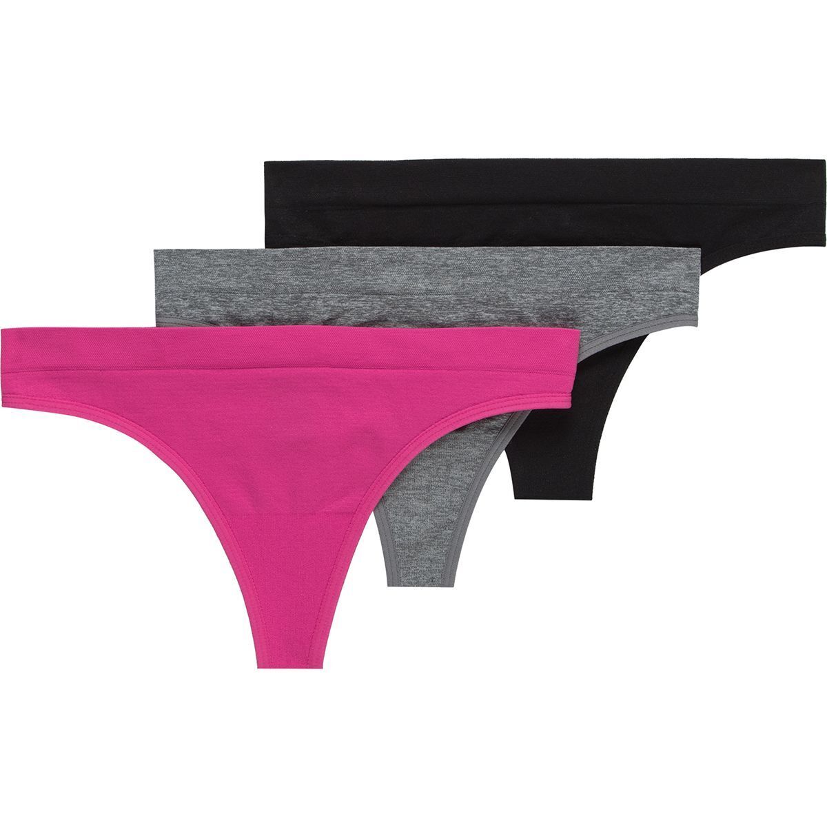 Stoic Seamless Performance Thong Underwear - 3-Pack - Women's - Women