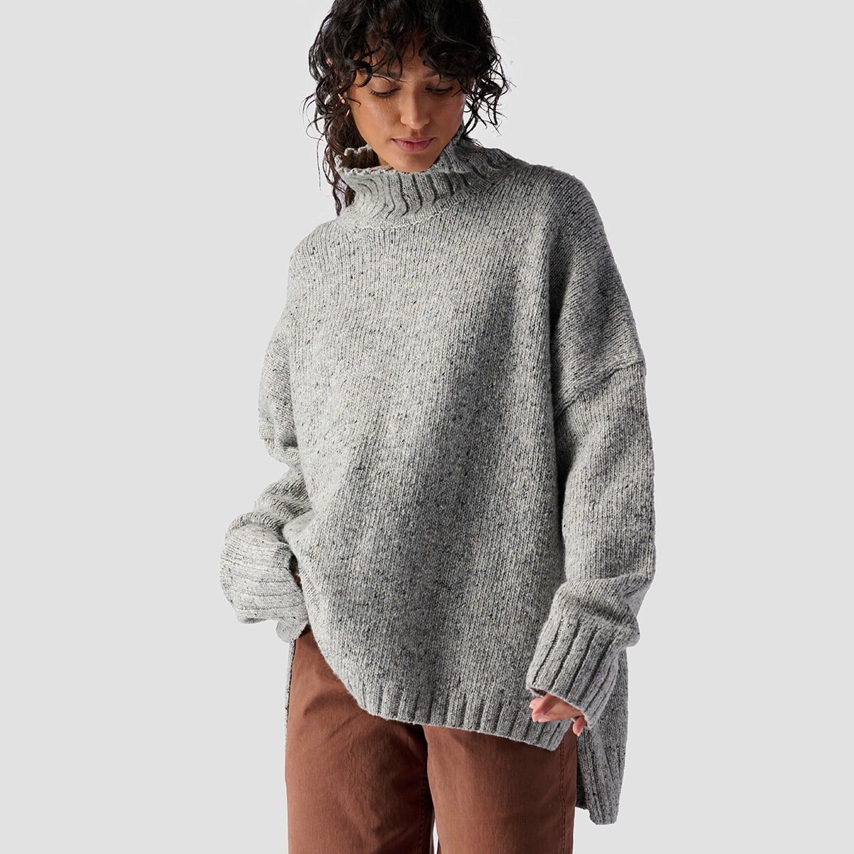 Relaxed deals turtleneck sweater