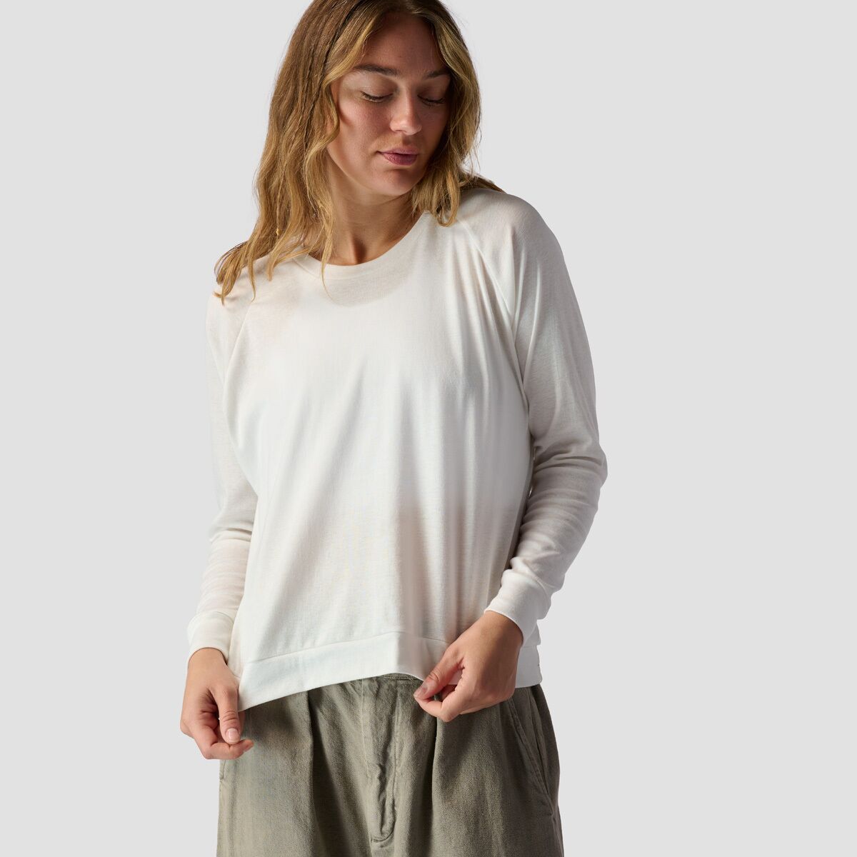 Stoic ottoman rib discount pullover