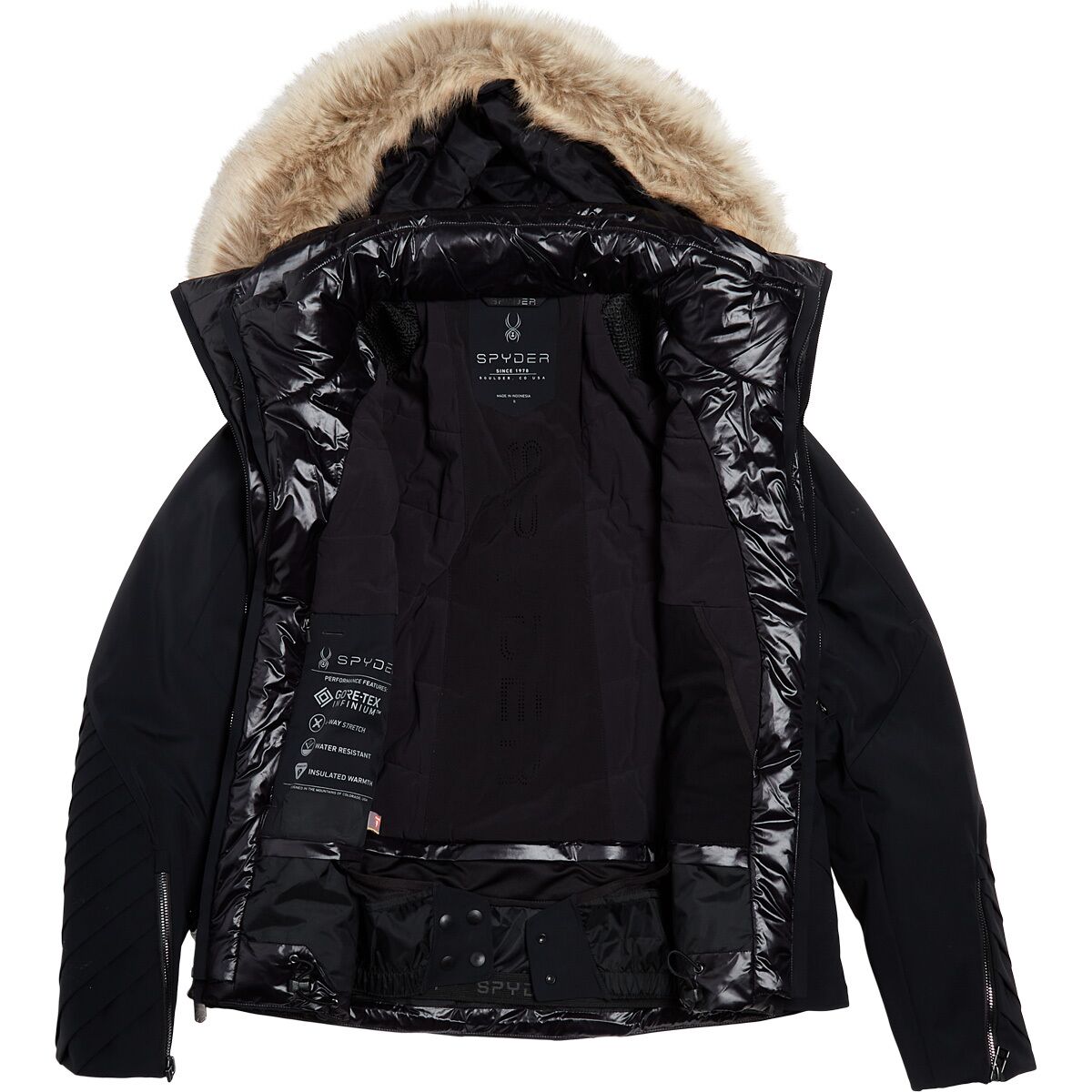 Womens Spyder Pinnacle GORE-TEX Infinium Jacket - Pulse - Snowscene