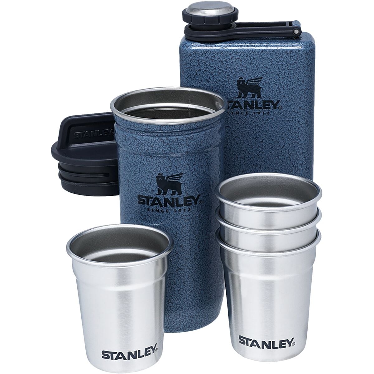  Stanley The Nesting Shot Glass Set Hammertone 4-2OZ - Portable Shot  Glasses for Parties, Comes in a Set of Four for Easy Sharing : Home &  Kitchen