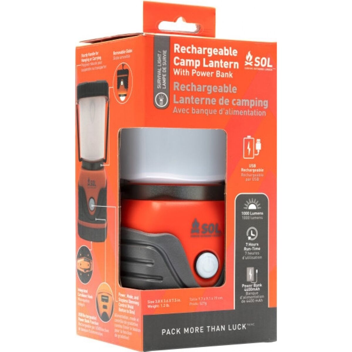 LuminAID Bloomio Twist Bluetooth Lantern - Hike & Camp