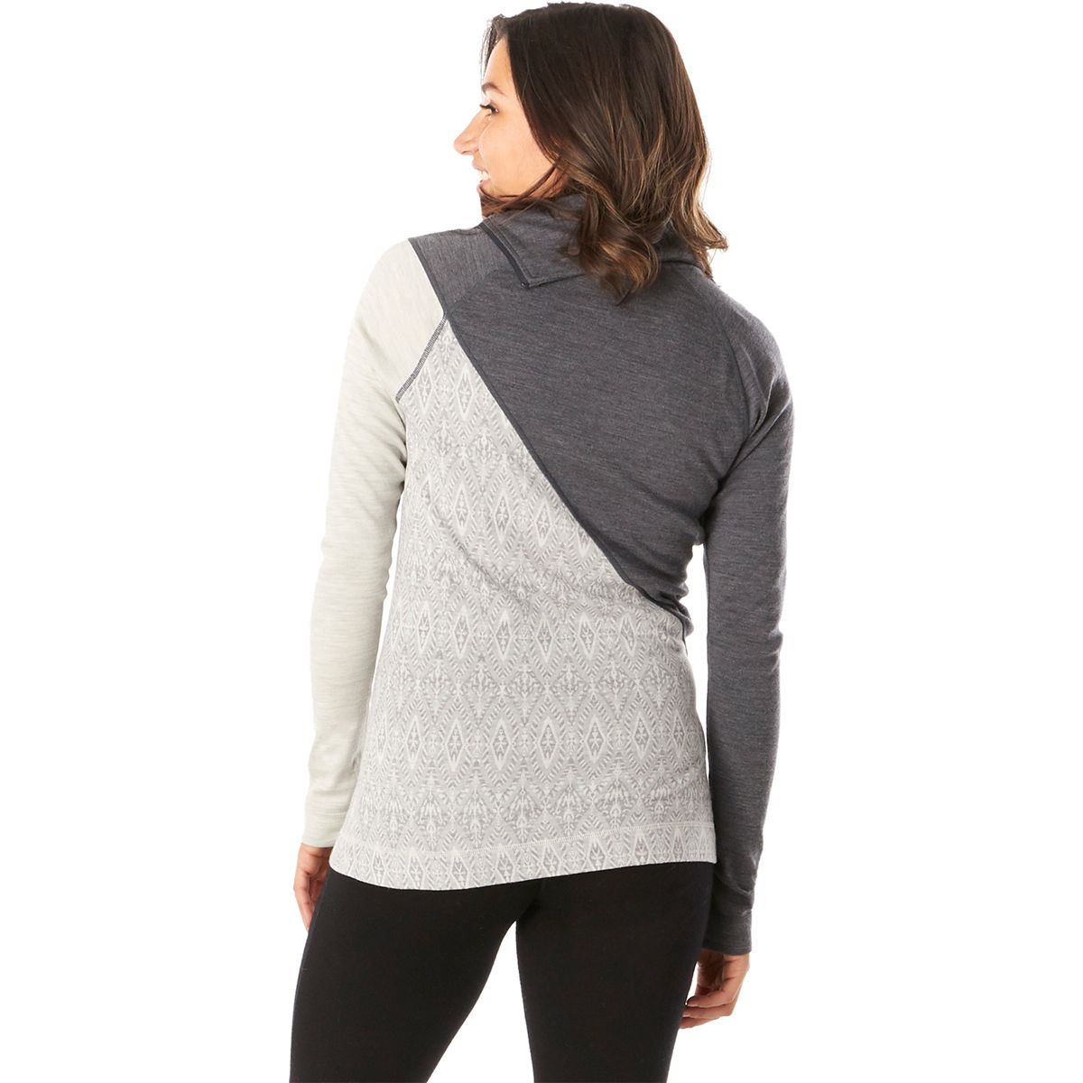 women's merino 250 asym top