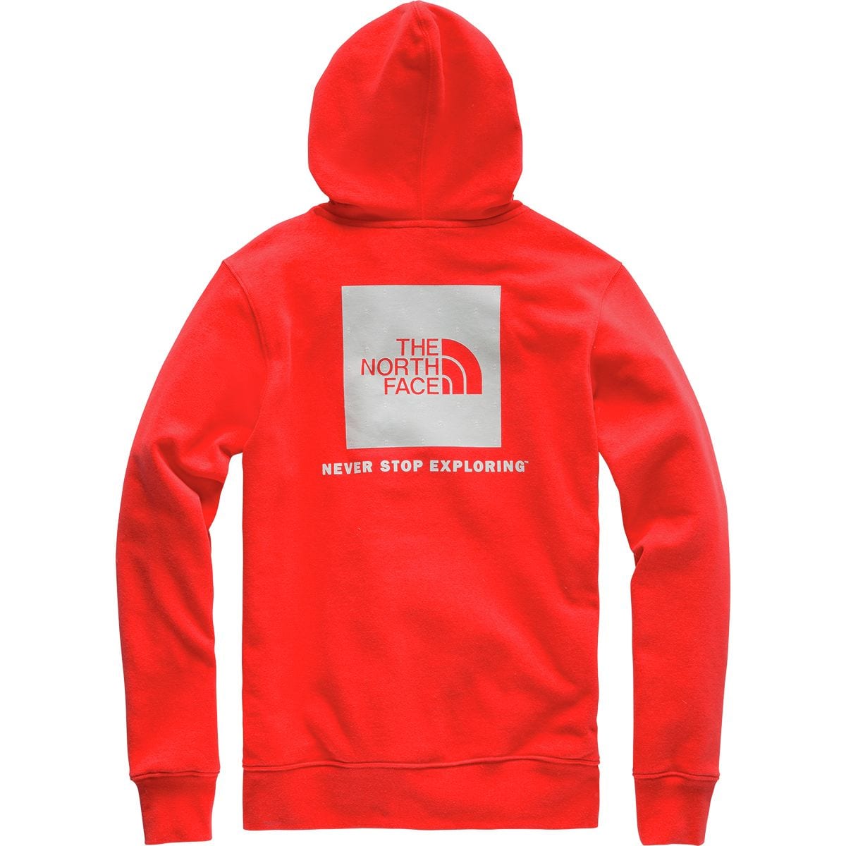 Men's red box pullover 2024 hoodie