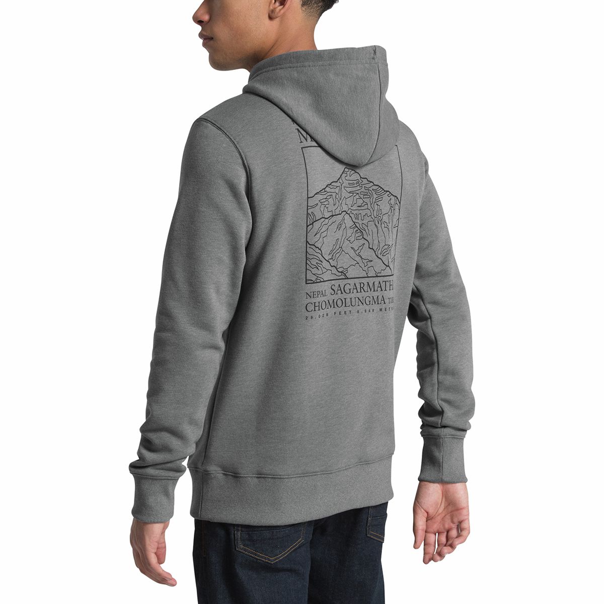 The north face men's best sale highest peaks pullover hoodie