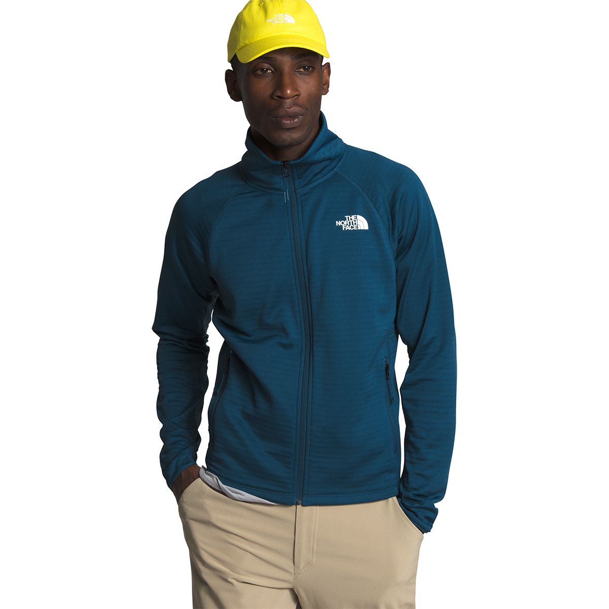 the north face men's tech full zip fleece jacket