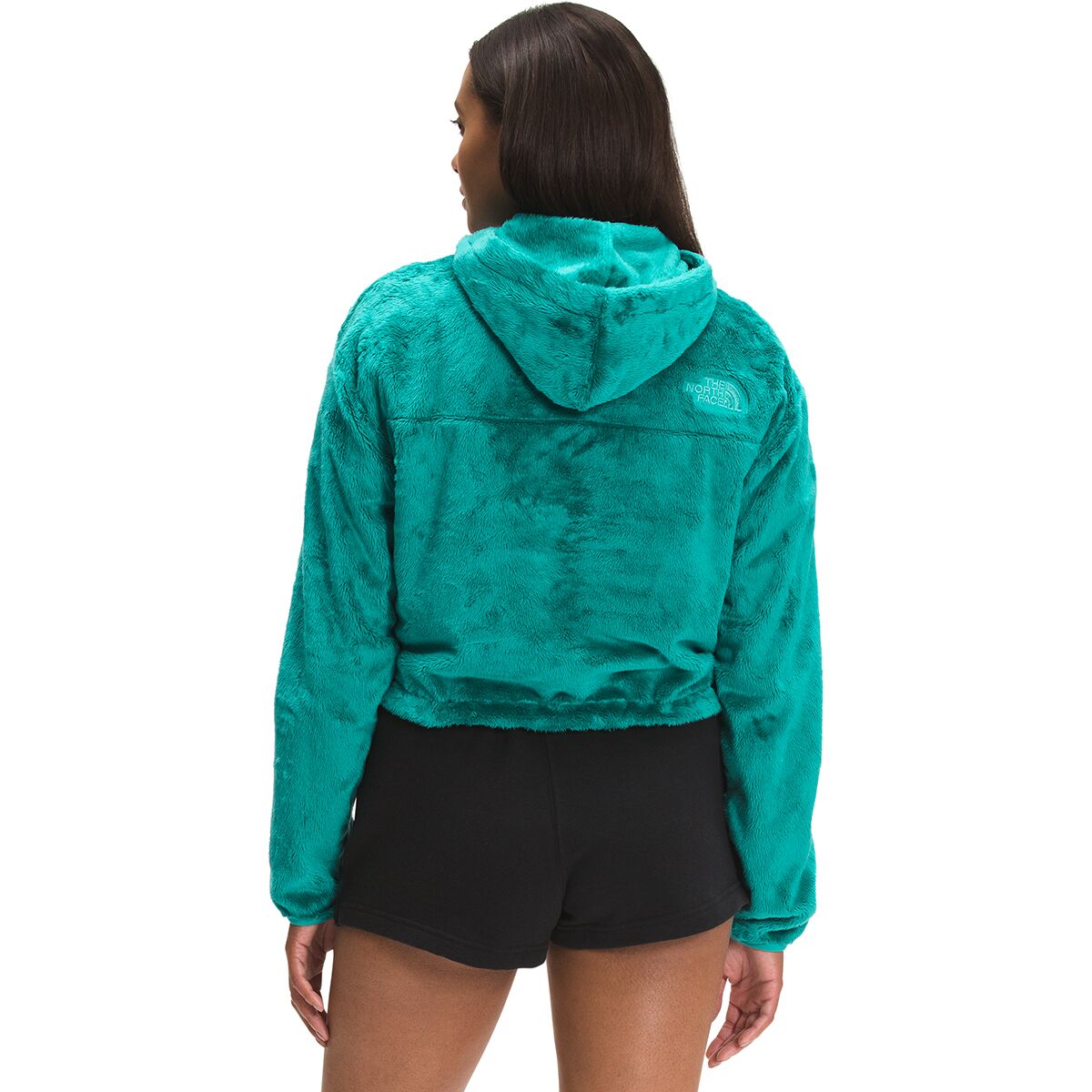 Womens The North Face Osito Full Zip Soft Sweater Fleece Jacket Ponderosa  Green