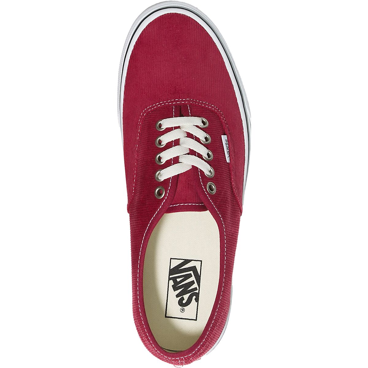 Vans authentic cheap rumba red