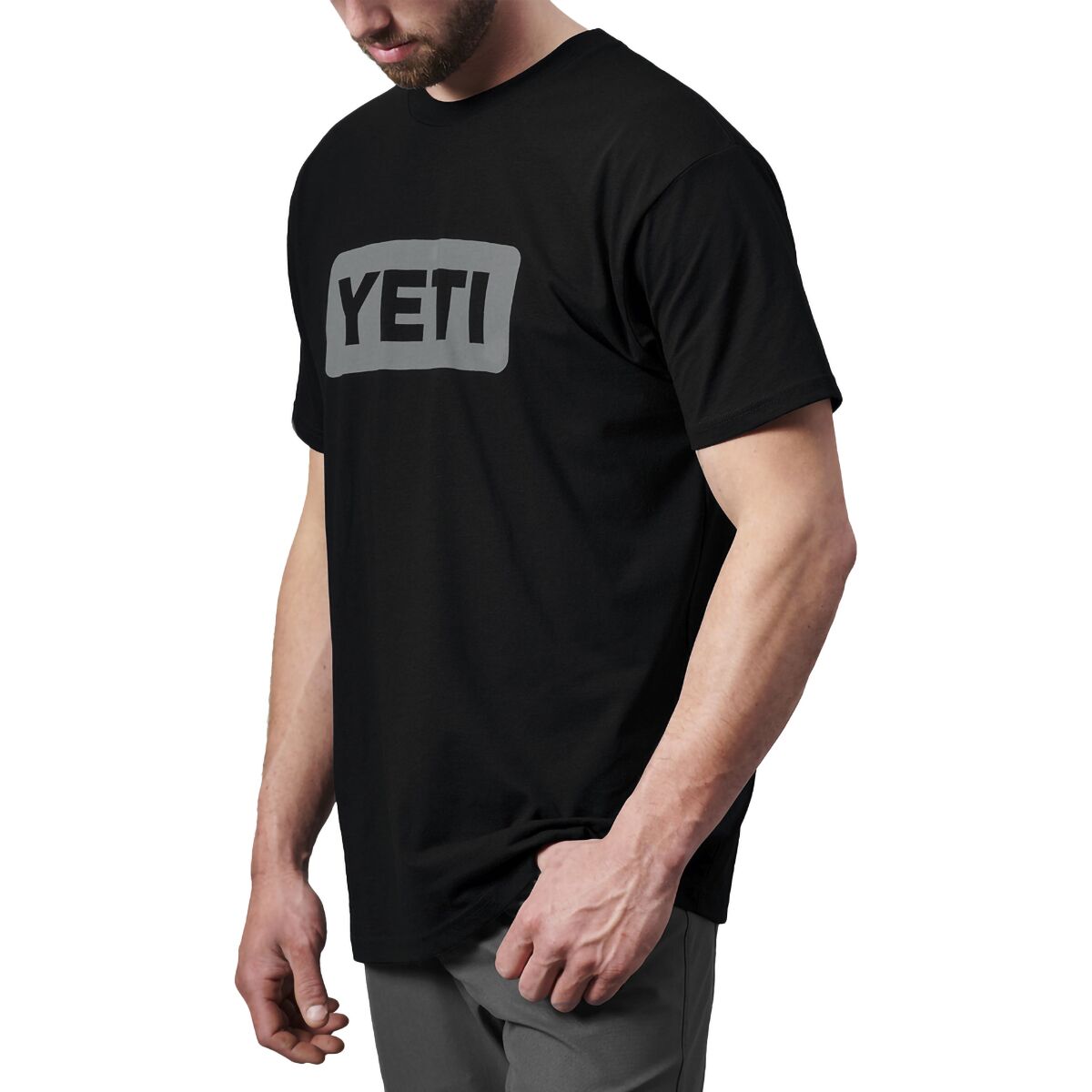 YETI Men's Mountain Badge Short Sleeve T-Shirt