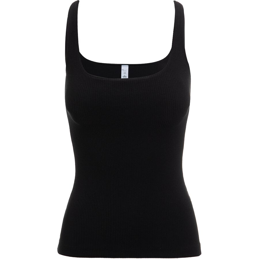 ALO YOGA Ribbed Minimalist Tank Top - Women's - Women