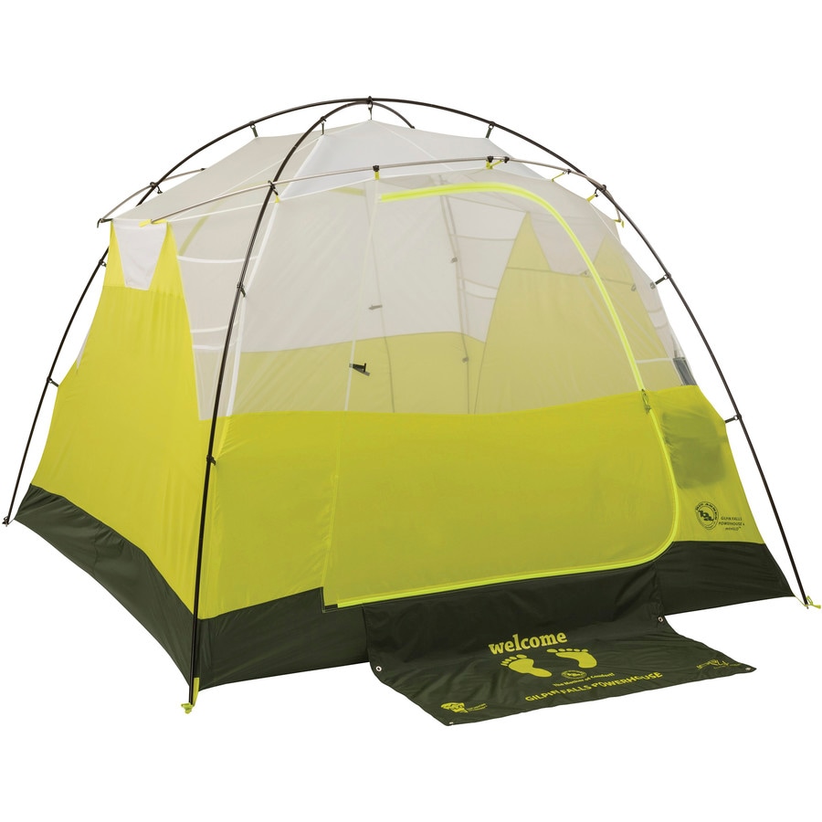 Big Agnes Gilpin Falls Powerhouse 4 mtnGlo Tent 4 Person 3 Season Hike Camp