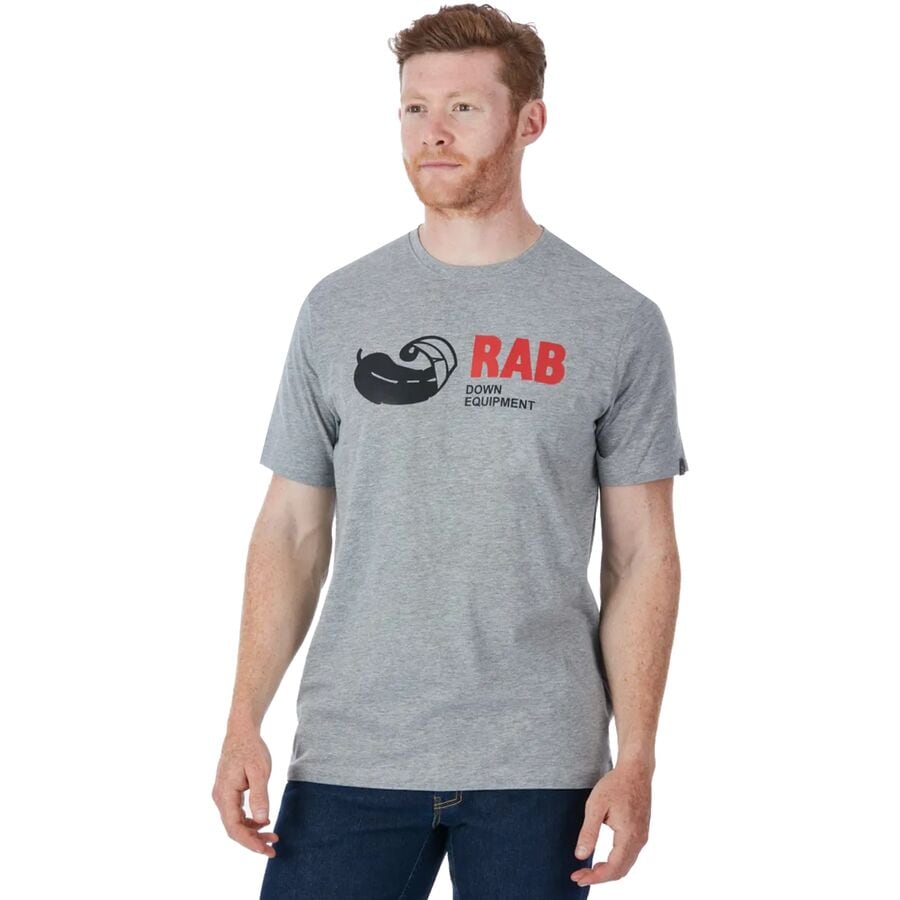 RAB Men s Stance Vintage SS Tee Medium Grey Marl