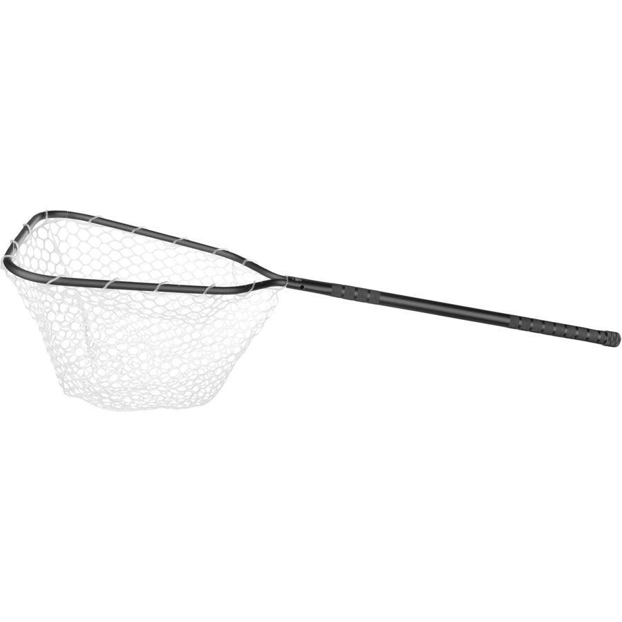 Rising Brookie Alu Rubber Net, black/black