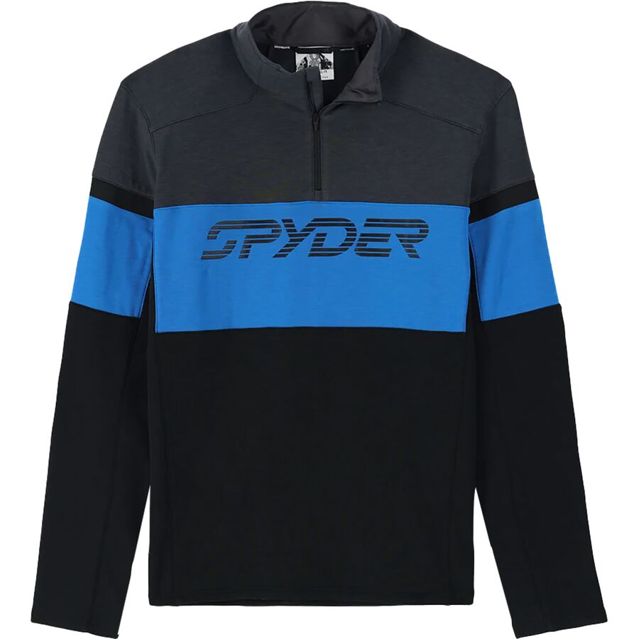Spyder Womens Speed 1/4 Zip Fleece Jacket Black Size (Clothing