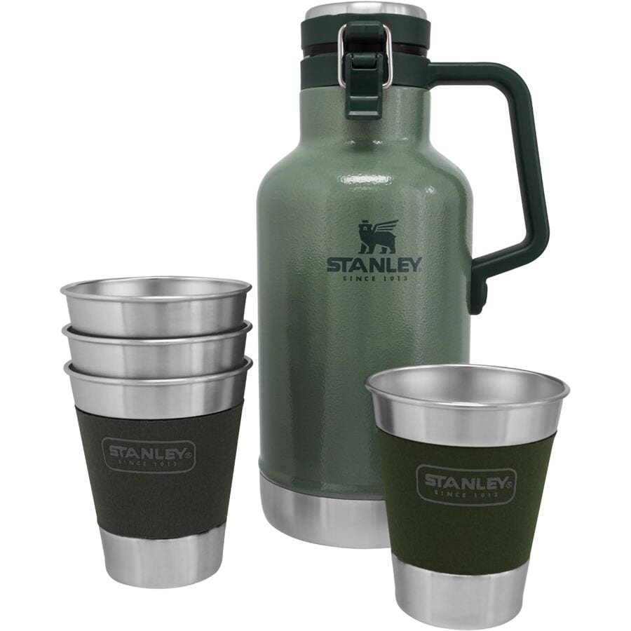 Stanley Classic Growler 2qt and Adventure Stacking Steel Tumblers Set —  CampSaver